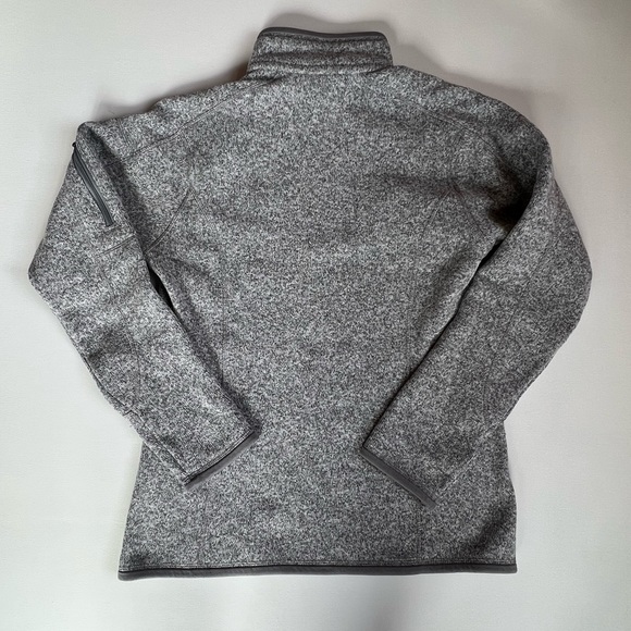 Patagonia Women’s Better Sweater Quarter Zip - Grey, Size Medium - Picture 2 of 5